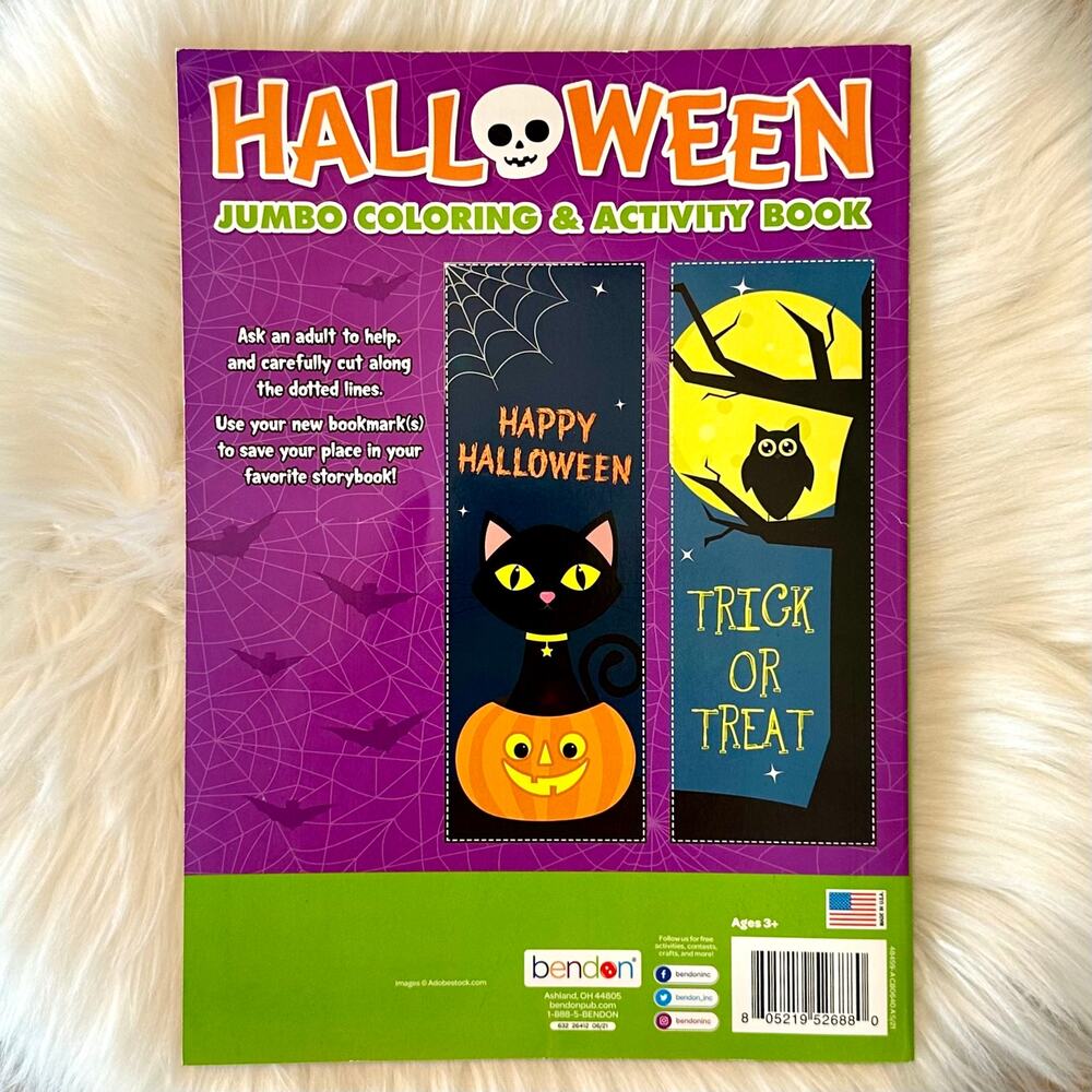 Halloween Giant/Jumbo Coloring/Activity Books & Sticker Activity Books Bundle - Picture 11 of 11